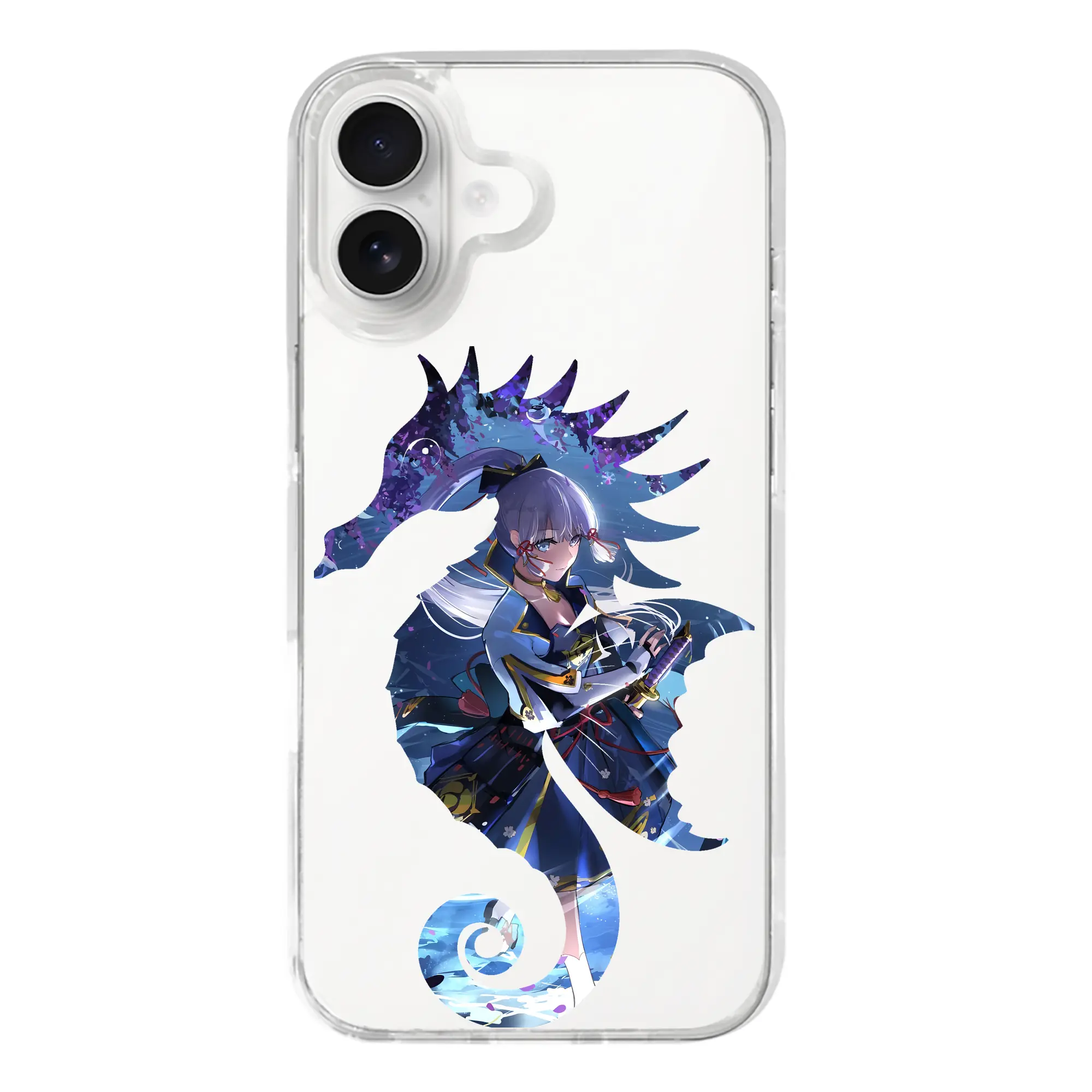 原 神 グッズ 神里綾華 - iPhone 17シリーズ 透明スマホケース – 薄型・耐衝撃・精密フィット保護カバー